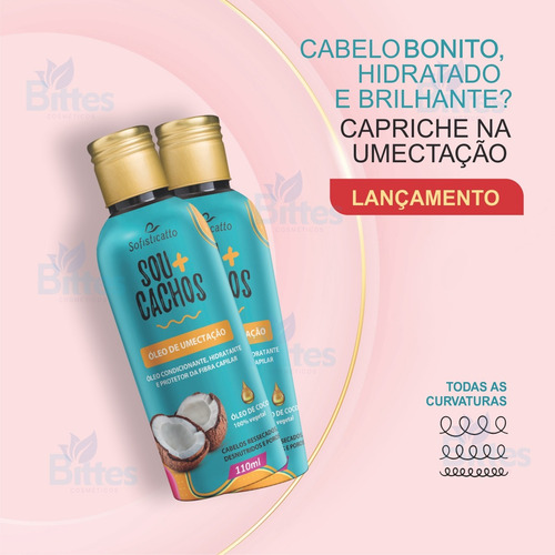 Óleo De Coco Capilar Umectação Sou Mais Cachos Sofisticatto