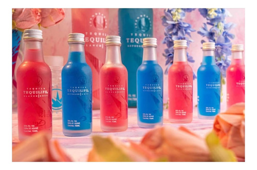 Tequilife Mini Rosa 12 Pack + Tequilife Mini Azul 12 Pack
