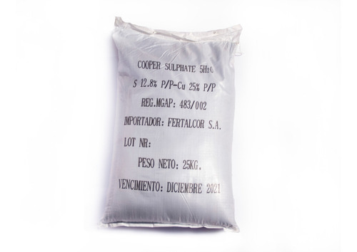 Sultato De Zinc Fertalcorx25kg.r.483/001