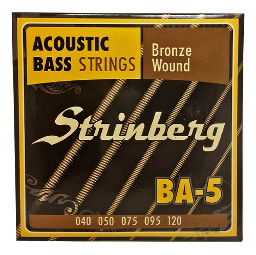 Encordoamento Baixolão Contra Baixo Acústico Strinberg Ba-5