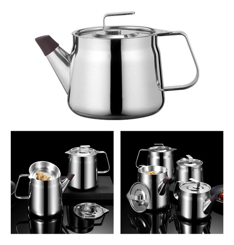 . Recipiente Con Colador, Multiusos, Para Guardar Aceite De