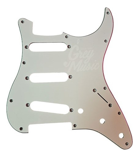 Pickguard Cool Parts Pst01sss 62 Mg Strato 3 Capa Mint Green