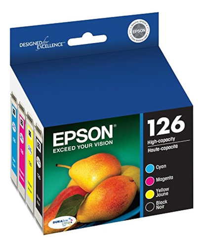 Epson T126120-bcs Durabrite Ultra Negro Y Color Combo Pack D