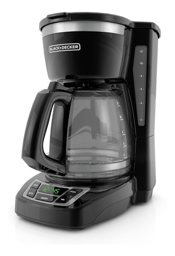 Cafetera Eléctrica Black+decker  De 12 Tazas Cm1160b Jarra