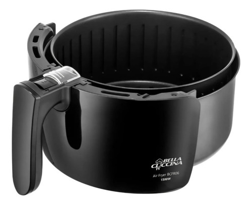 Fritadeira Air Fryer Bella Cuccina Bcfr06 3,8l 1500w 220v Cor Preto