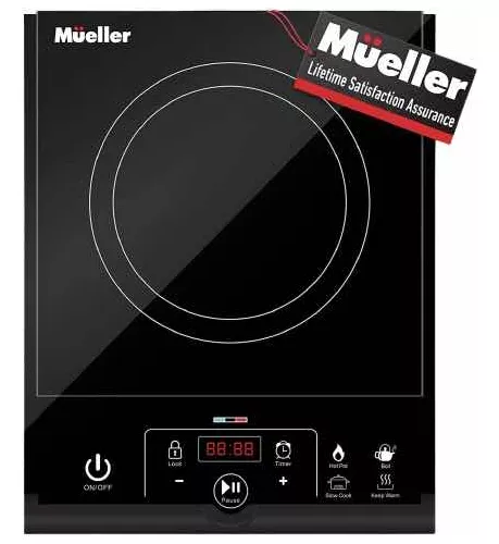 Cocina Electrica Portátil Vitroceram De Inducción Mueller