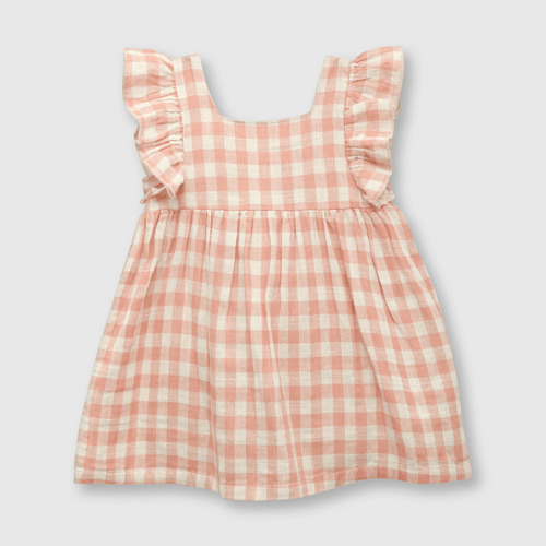 Vestido De Bebés Cuadrille Dark Rose (3 A 36 Meses)