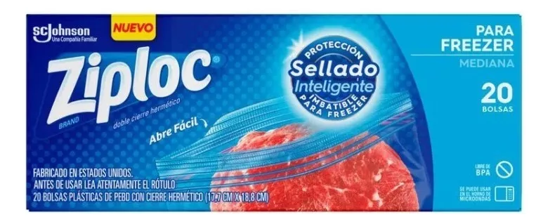 Primera imagen para búsqueda de bolsas ziploc grandes