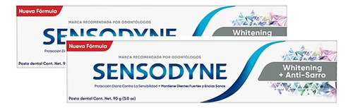 Sensodyne Pasta Dental Blanqueadora 2 Pack 90g
