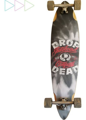 Longboard Drop Dead Profissional Completo  Pintail 38x9 Free