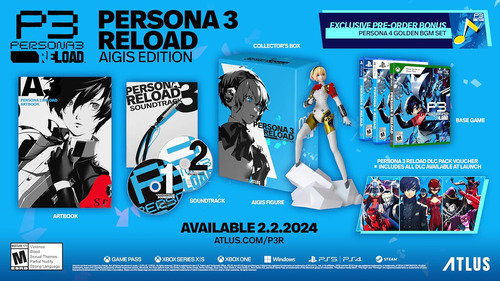 Persona 3 Reload Collector's Edition Ps5