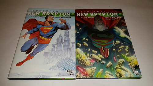 Superman New Krypton Vol. 1 Y 2 Geoff Johns Dc Comics