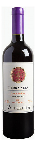 Vinho Tinto Chi Tierra Alta Valdorella Carmernere 750ml