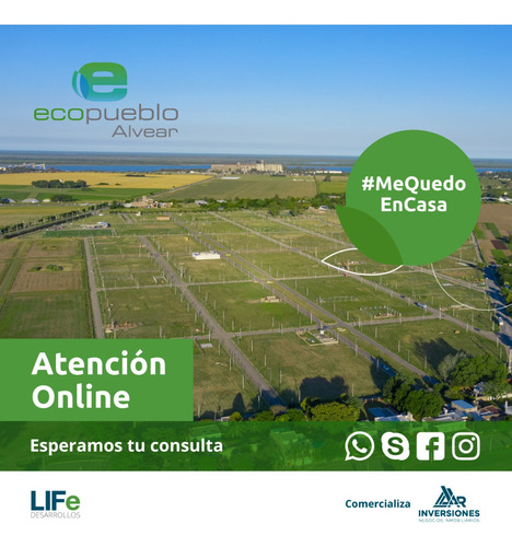Vendo Lote En Alvear, "ecopueblo"