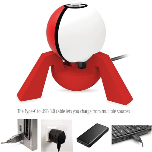Pokeball Dock Soporte De Carga Para Nintendo Switch Pokebola