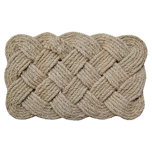 18 X 30 PuLG. Lovers Knot Coir Felpudo Interior/exterio...