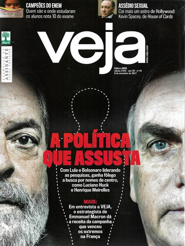 Veja Nº 2555 Ano 50 Nº 45 8 Novembro 2017 Política Que 