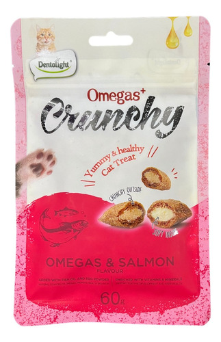 Snack Para Gato Omega Y Salmon - Exoticpet