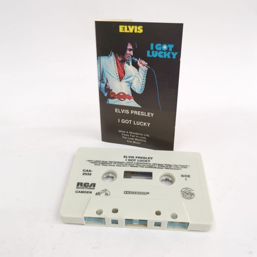 Elvis Presley I Got Lucky Cassette Usa Musicovinyl (Usado)