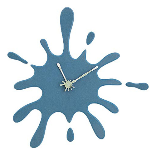 Reloj De Pared Silencioso Moderno Y Minimalista Salpica...