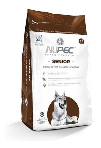 2kg Nupec Alimento Perro Croqueta Senior Original