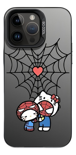 Capa Para iPhone 1468 Do Homem-aranha E Hello Kitty