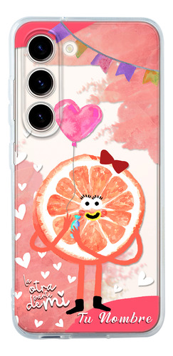 Funda Para Galaxy De Parejas Media Naranja Nombre De Ella