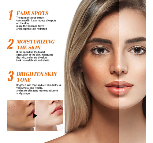 Crema Removedora De Pecas Facial Blanqueadora Y Aclaradora Y