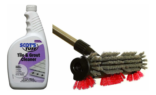 Tile Diamond Kit Limpieza Lechada Azulejo ~ Brush 32 Oz