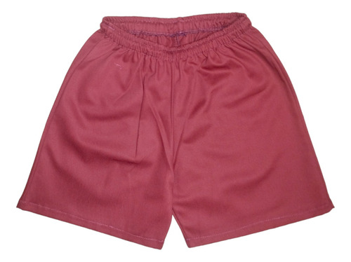 Short Escolar Colegial Gabardina Juveniles Unisex