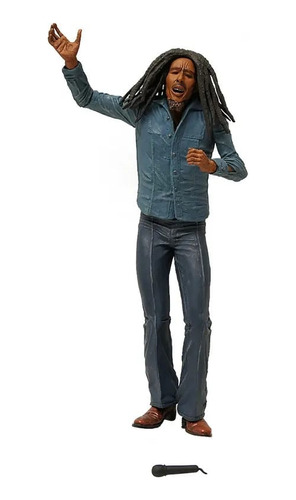 Figura Bob Marley Cantante Reggae Jah Rastafari + Regal0 