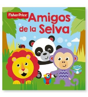 Libro Baño- Amigos De La Selva- Fisher Price