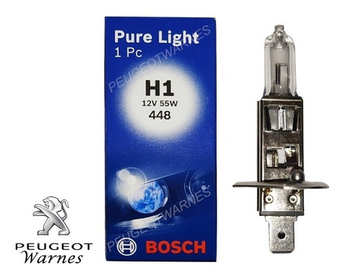 Lampara H1 Marca Bosch Peugeot Citroen 12v 55w Faro Aux