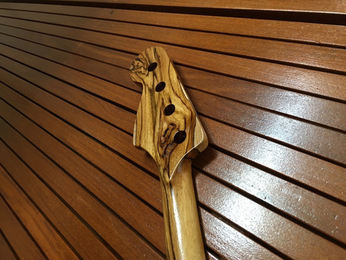 Braço De Baixo Modelo Jazz Bass Em Teka