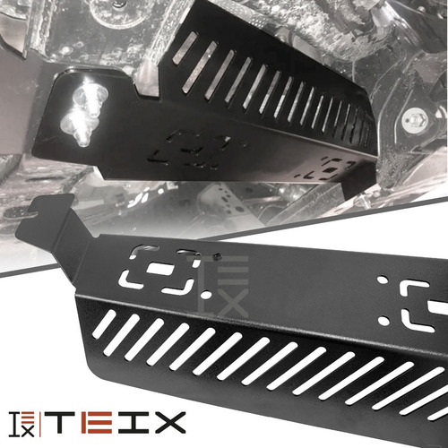 Imagen 9 de 9 de Protector Placa Anti Robo Catalizador Para Toyota Hilux 2022