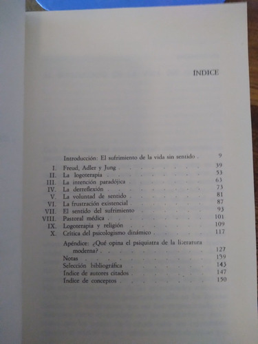 Ante El Vacio Existencial. Psicoterapia - Viktor Frankl (Usado)