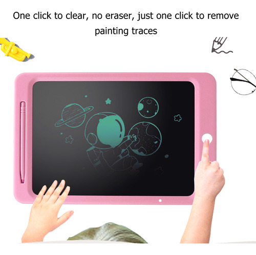 Bloc De Dibujo Para Niños, Tableta De Escritura Lcd, Protecc