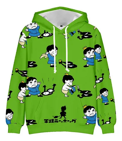Ranking Osama Kings Kage Bojji Cosplay Sudadera5