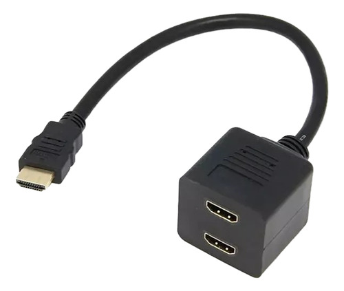 Splitter Divisor Hdmi 1x2 Cable Adaptador Duplica Imagen