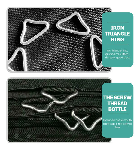 30 Trampolines Para Niños Con Hebilla Triangular Y Hebilla