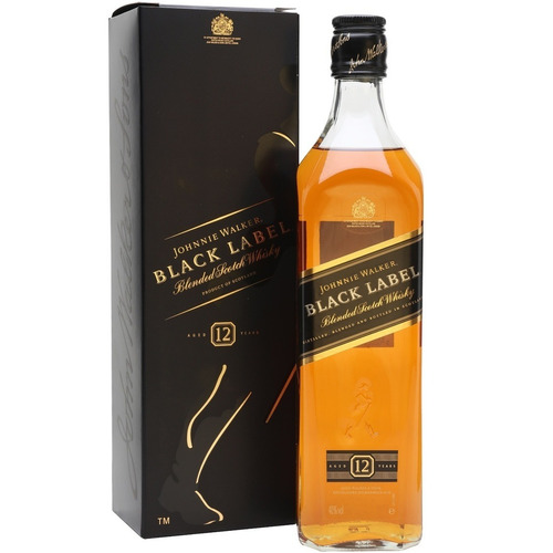 Whisky Johnnie Walker De Litro Black Label Envío Gratis Caba