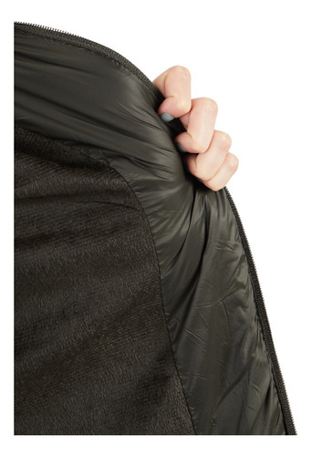 Imagen 3 de 3 de Campera Mujer Inflable Capucha Oculta Y Talle Especial