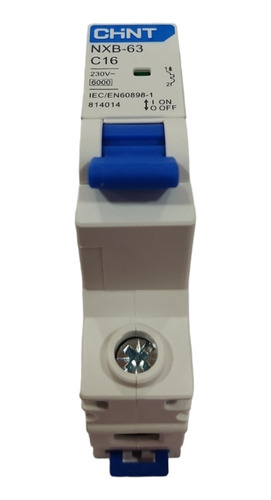 Interruptor Automatico 16a 6ka Curva C, (pack 12 Unidades)