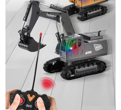 Excavadora De Control Remoto H Rc Toy 1:20 Rc Excavadora Jug
