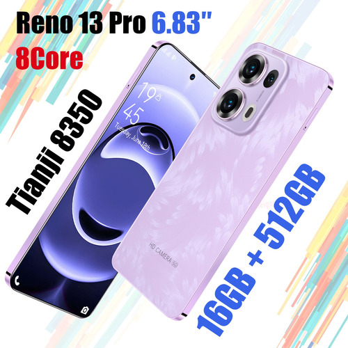 Reno 13 Pro 2025 El Más Popular Teléfono Inteligente Desbloquea Dual Sim 16gb Ram 512gb Rom Smartphone Android 14 Velocidad De La Red 5g Wifi Celular