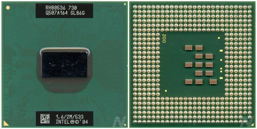 Procesador Sl86g Intel Pentium M 730 1.60ghz 533mhz Fsb 2mb 