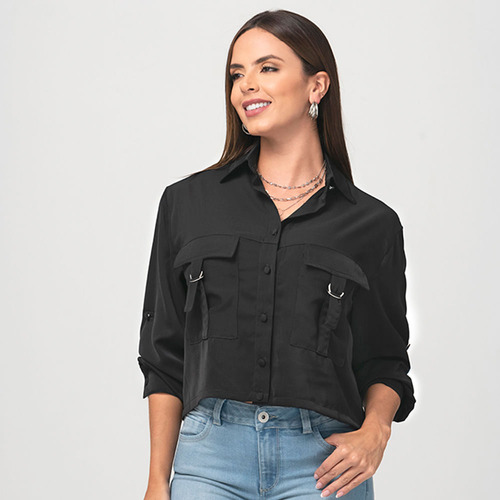 Blusa Truccos Jeans Mujer B03025581 Negro