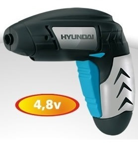 Destornillador Atornillador Hyundai 4.8v Hyca01 Recargable