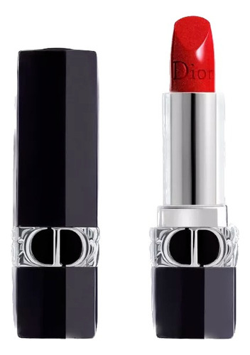 Dior Rouge Dior Refillable Lipstick 3,5 G. Color 999 Metallic