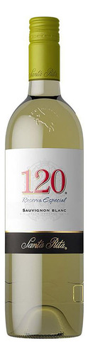 Pack De 4 Vino Blanco Santa Rita 120 Rva Esp. Sauv-blanc 750
